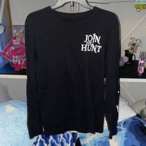 Black Supernatural long sleeve shirt